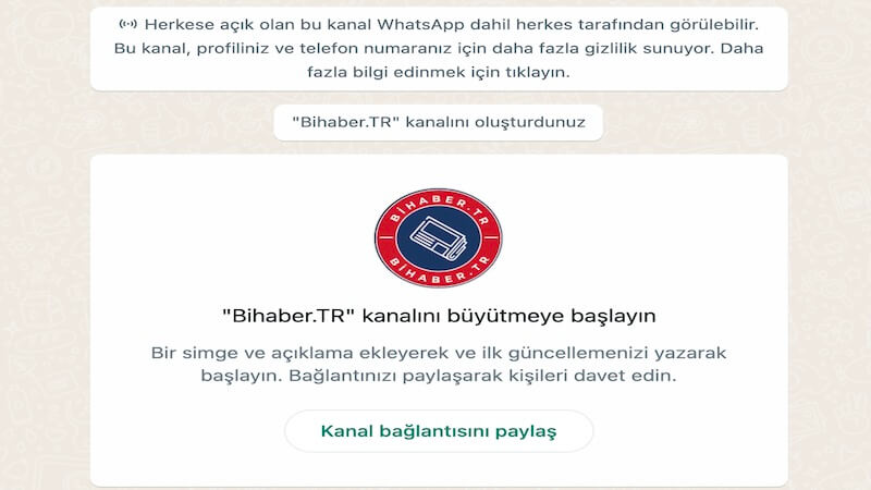 WhatsApp Kanalları