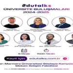 EduTalks Etkinliği 6 Ocak’ta Marmara Üniversitesi’nde!