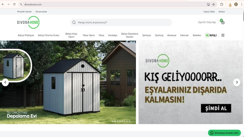 Uzun Ömürlü ve Şık: Divona Home’un Bahçe Mobilyalarında Kaliteyi Keşfedin