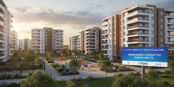 E-Devlet Üzerinden TOKİ Başvuruları