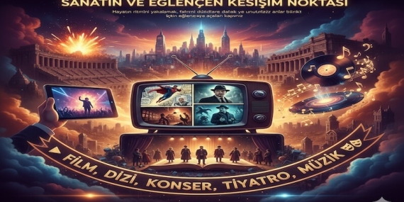 Film, Dizi, Konser, Tiyatro ve Müzik: Sanatın ve Eğlencenin Kesişim Noktası
