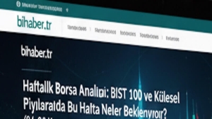 Haftalık Borsa Analizi: BIST 100 ve Küresel Piyasalarda 1-6 Kasım 2025 Dönemi Nasıl Geçti?