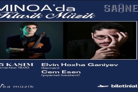 Keman Virtüözü Elvin Hoxha Ganiyev Minoa Pera'da!