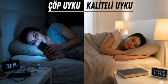 Sabah Yorgun Uyanmak Çöp Uyku Kaliteli Uyku Rehberi