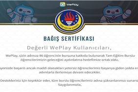 WePlay, Türk Eğitim Derneği (TED) İle El Ele Vererek 86 Öğrencinin Hayallerine Destek Oluyor