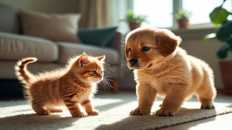 Yavru Kedi ve Köpek Sahiplenme: Bakım, Eğitim ve Adaptasyon Rehberi