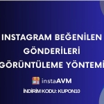Instagram Beğenilen Gönderileri Görüntüleme Yöntemi