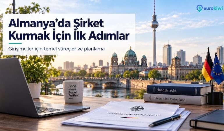 Almanya’da Şirket Kurmak İsteyen Girişimciler İçin İlk Adımlar